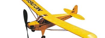 WEST WINGS A-WW25 PIPER J3 CUB - BALSA KIT, RUBBER POWERED